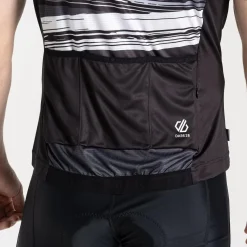 Dare 2b - Men's AEP Pedal Short Sleeve Jersey | Black Tread Print
