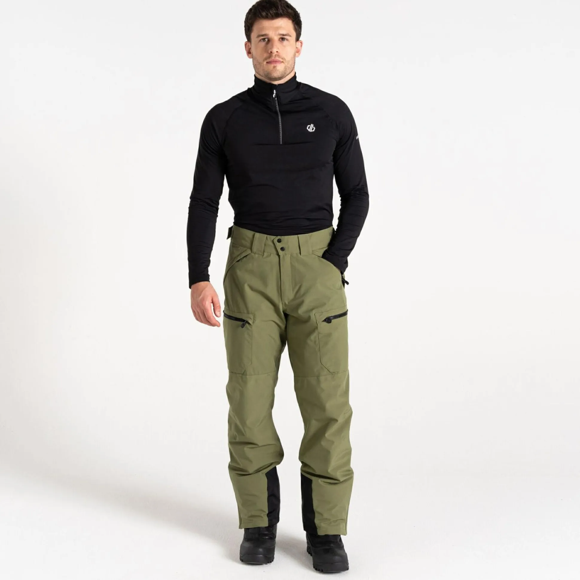 Dare 2b - Men's Baseplate II Ski Pants | Olivine Green