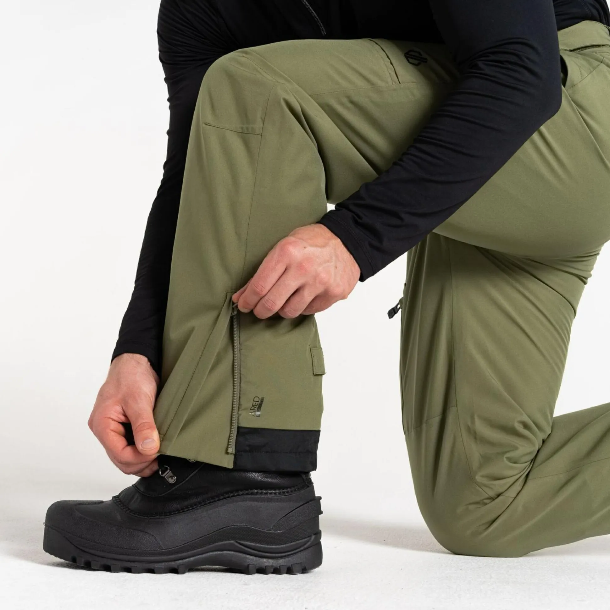 Dare 2b - Men's Baseplate II Ski Pants | Olivine Green