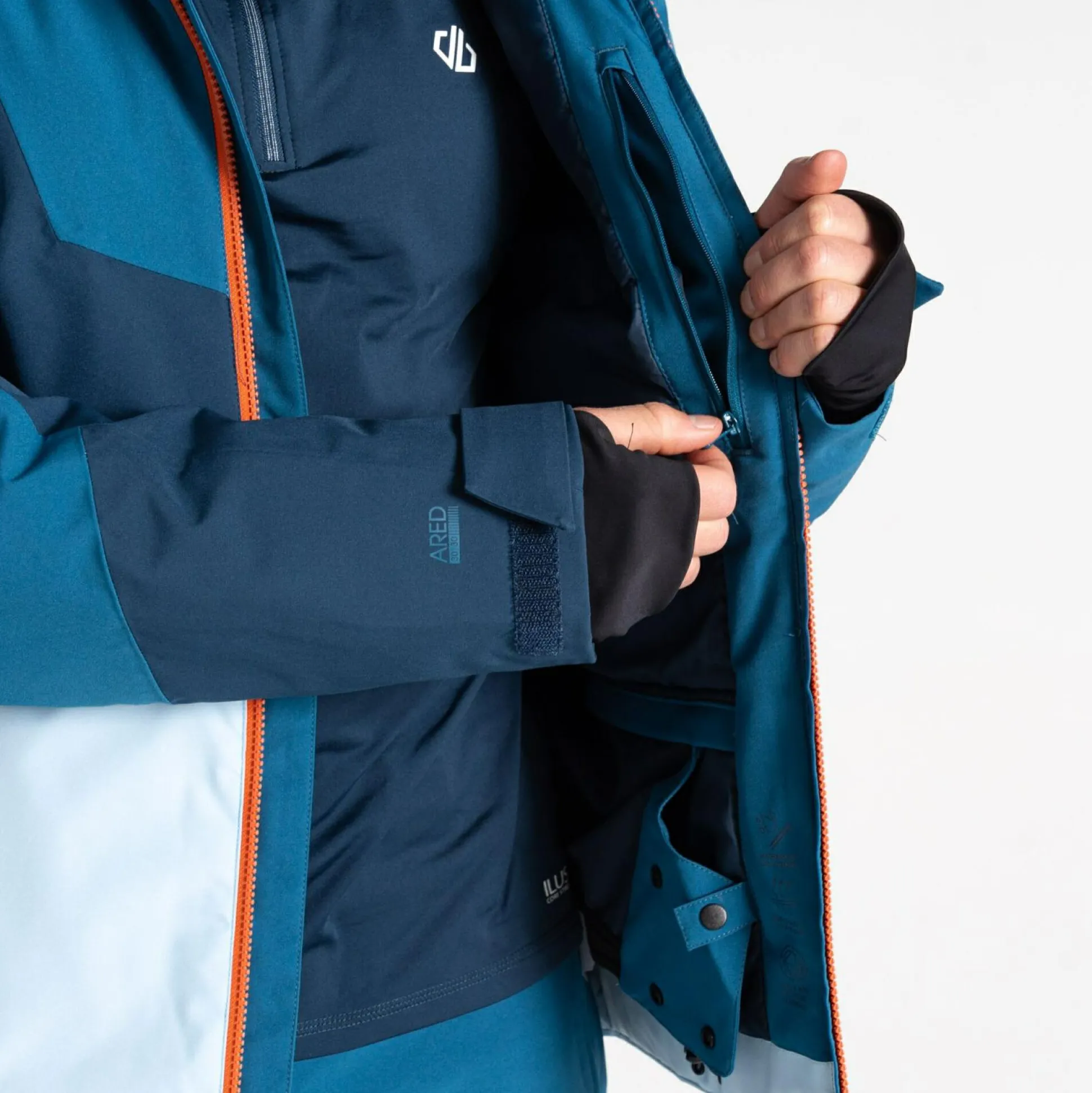 Dare 2b - Men's Baseplate II Ski Jacket | Kingfisher Blue Navy