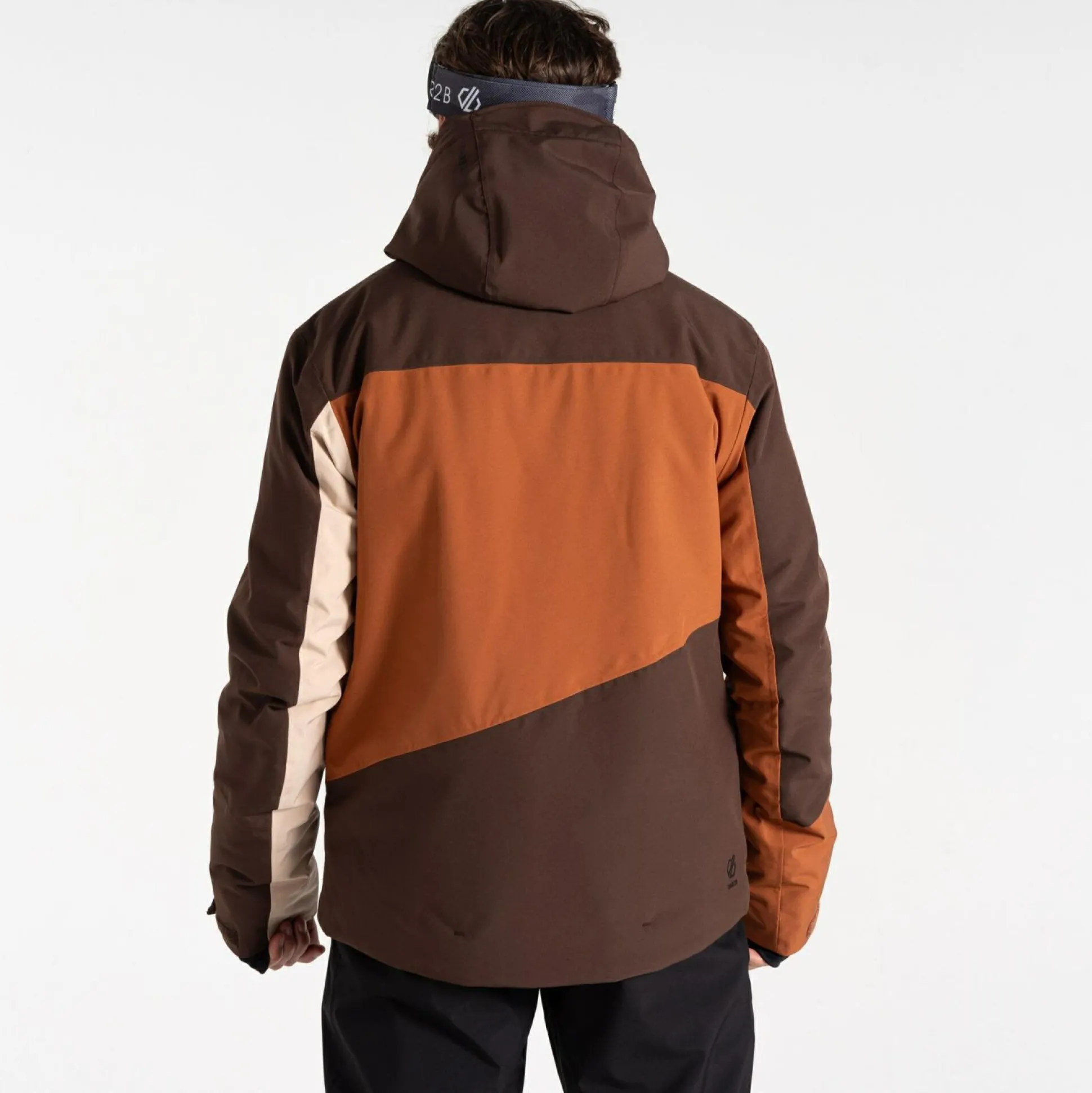 Dare 2b - Men's Baseplate II Ski Jacket | Mocha Brown Orange