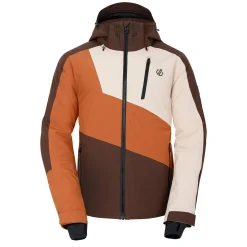 Dare 2b - Men's Baseplate II Ski Jacket | Mocha Brown Orange