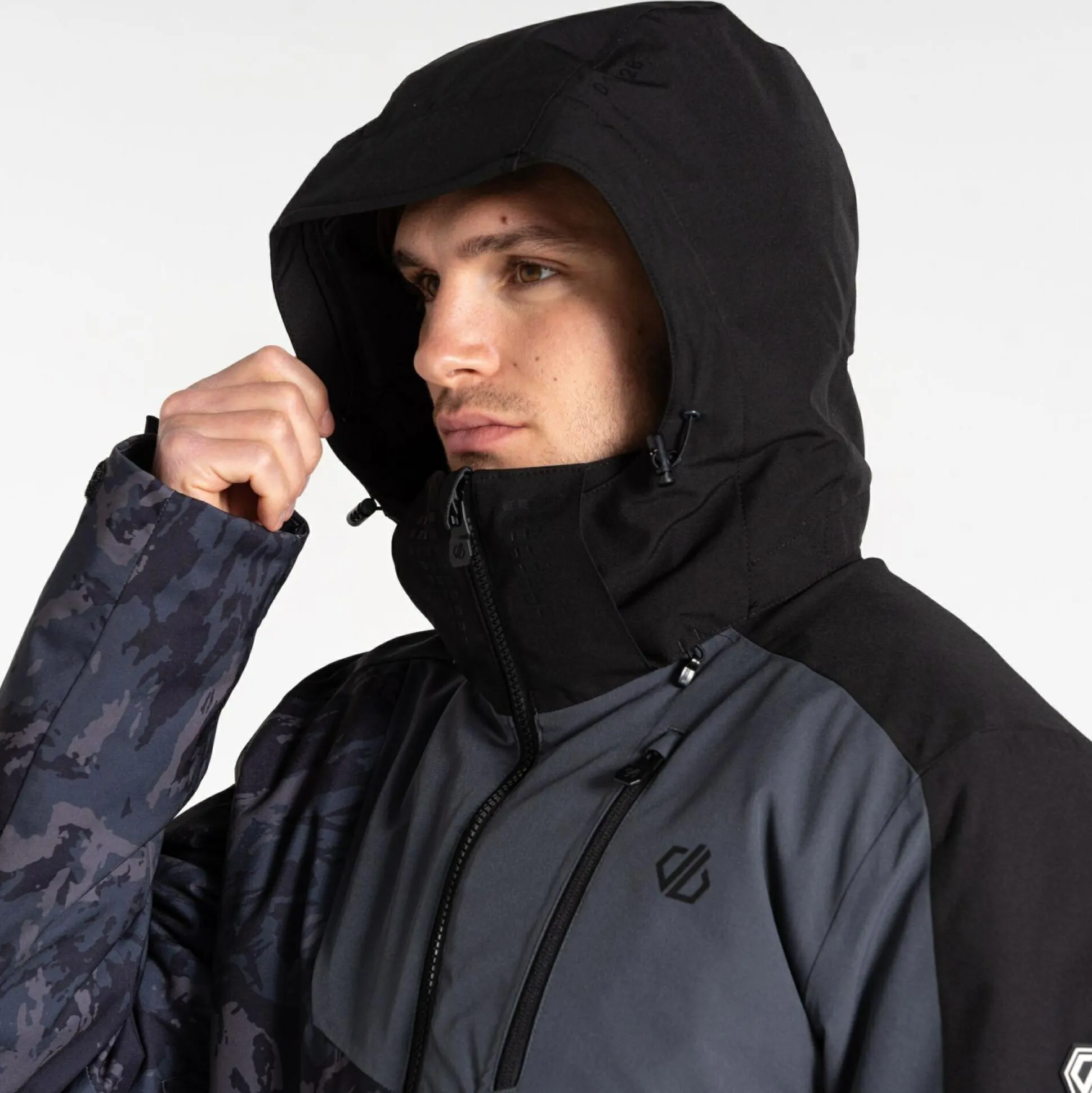 Dare 2b - Men's Baseplate II Ski Jacket | Black Grey