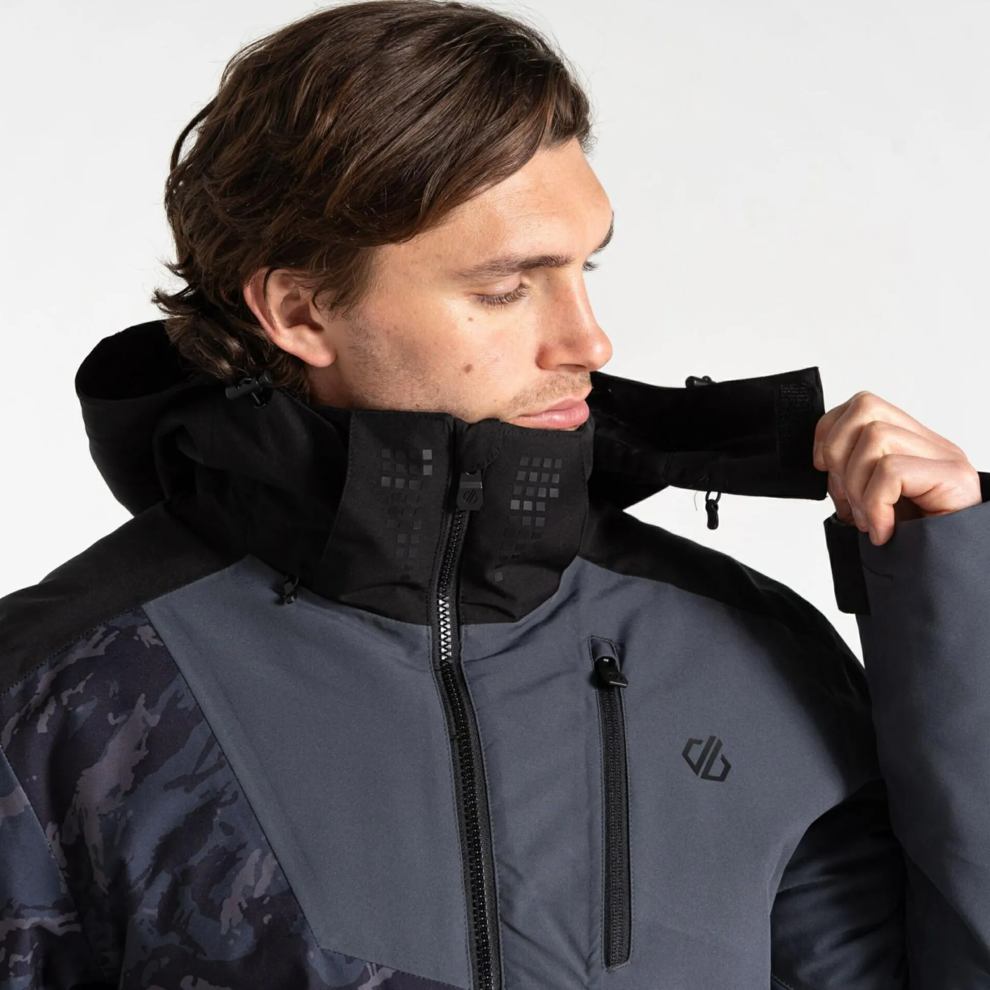 Dare 2b - Men's Baseplate II Ski Jacket | Black Grey