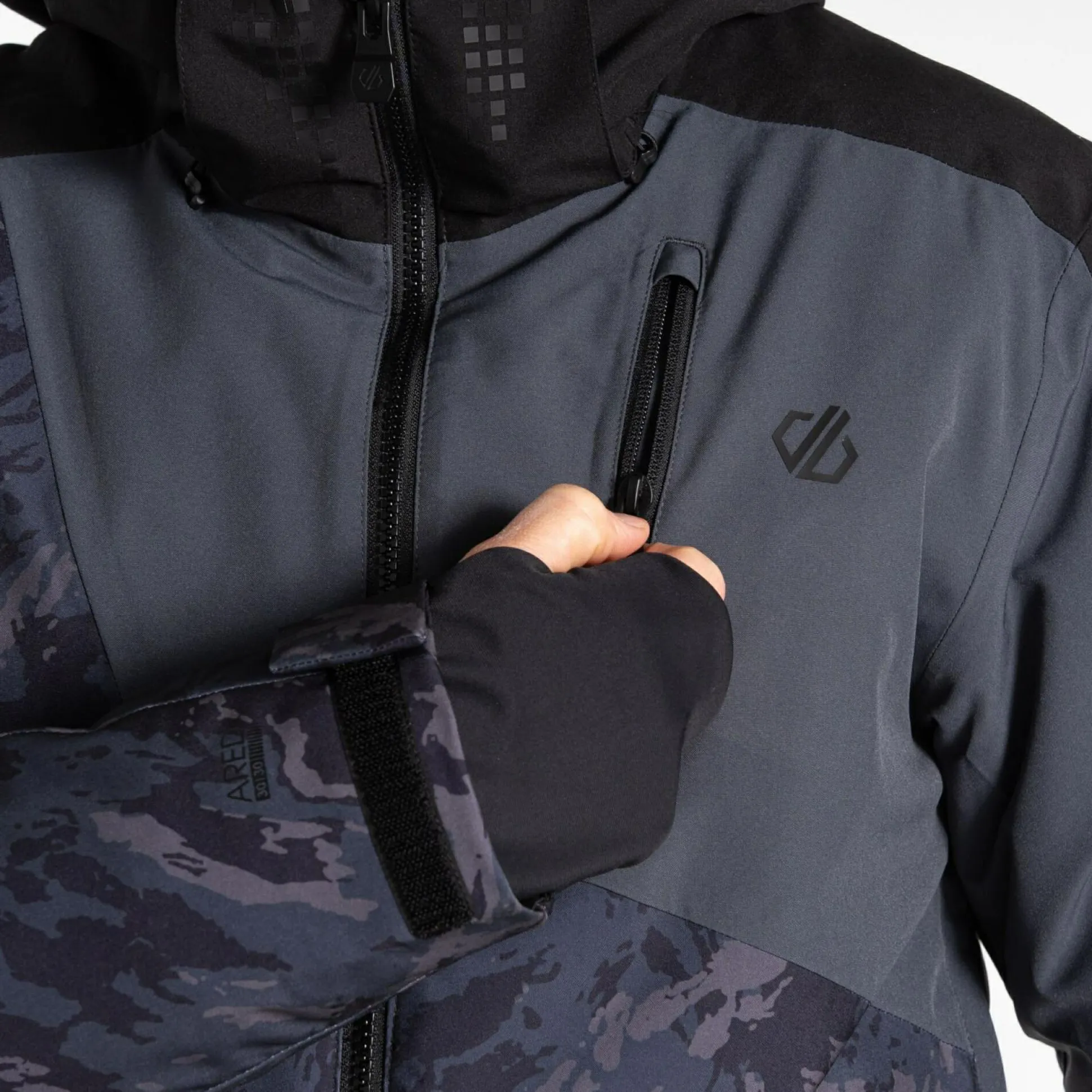 Dare 2b - Men's Baseplate II Ski Jacket | Black Grey