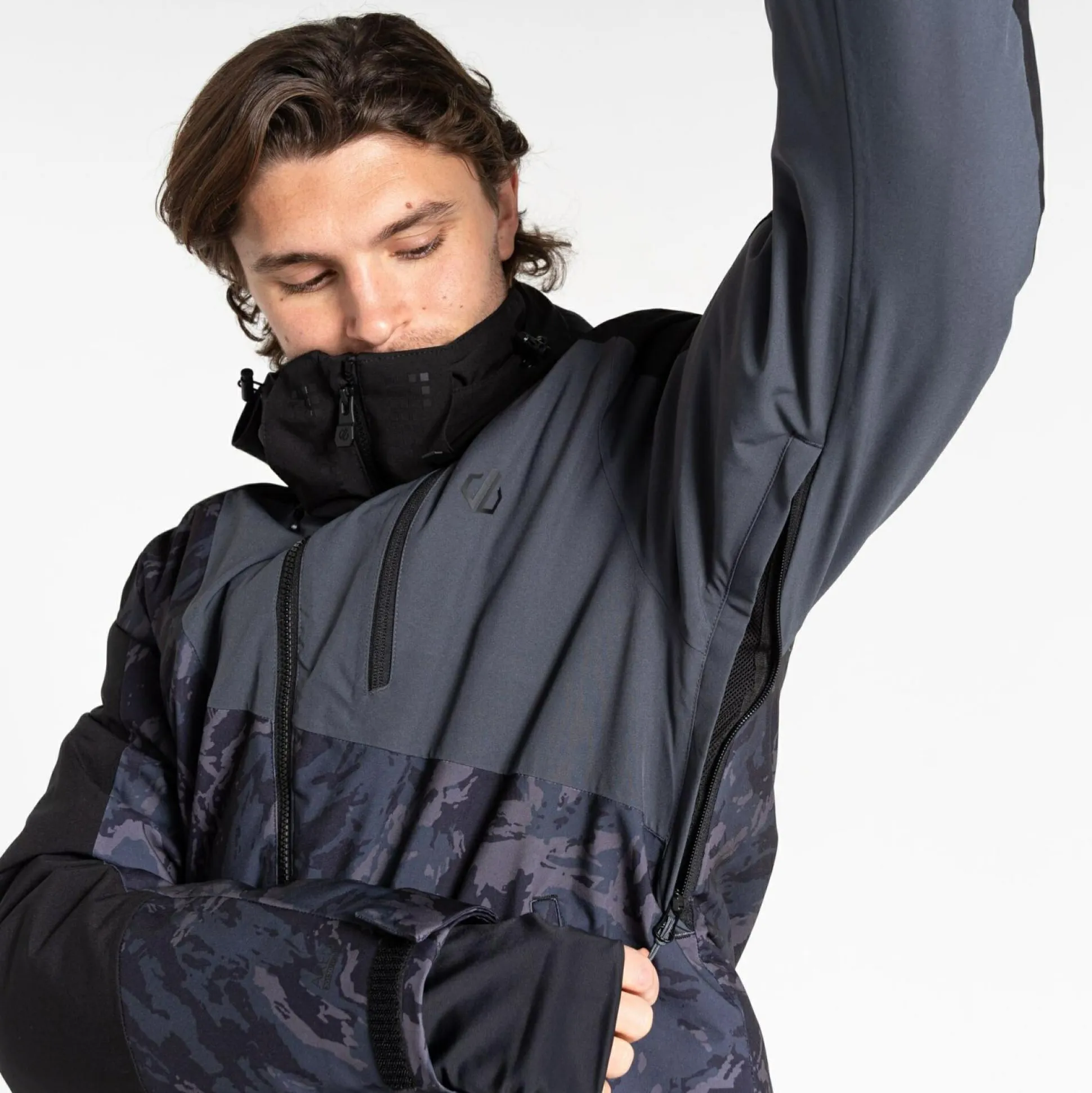Dare 2b - Men's Baseplate II Ski Jacket | Black Grey
