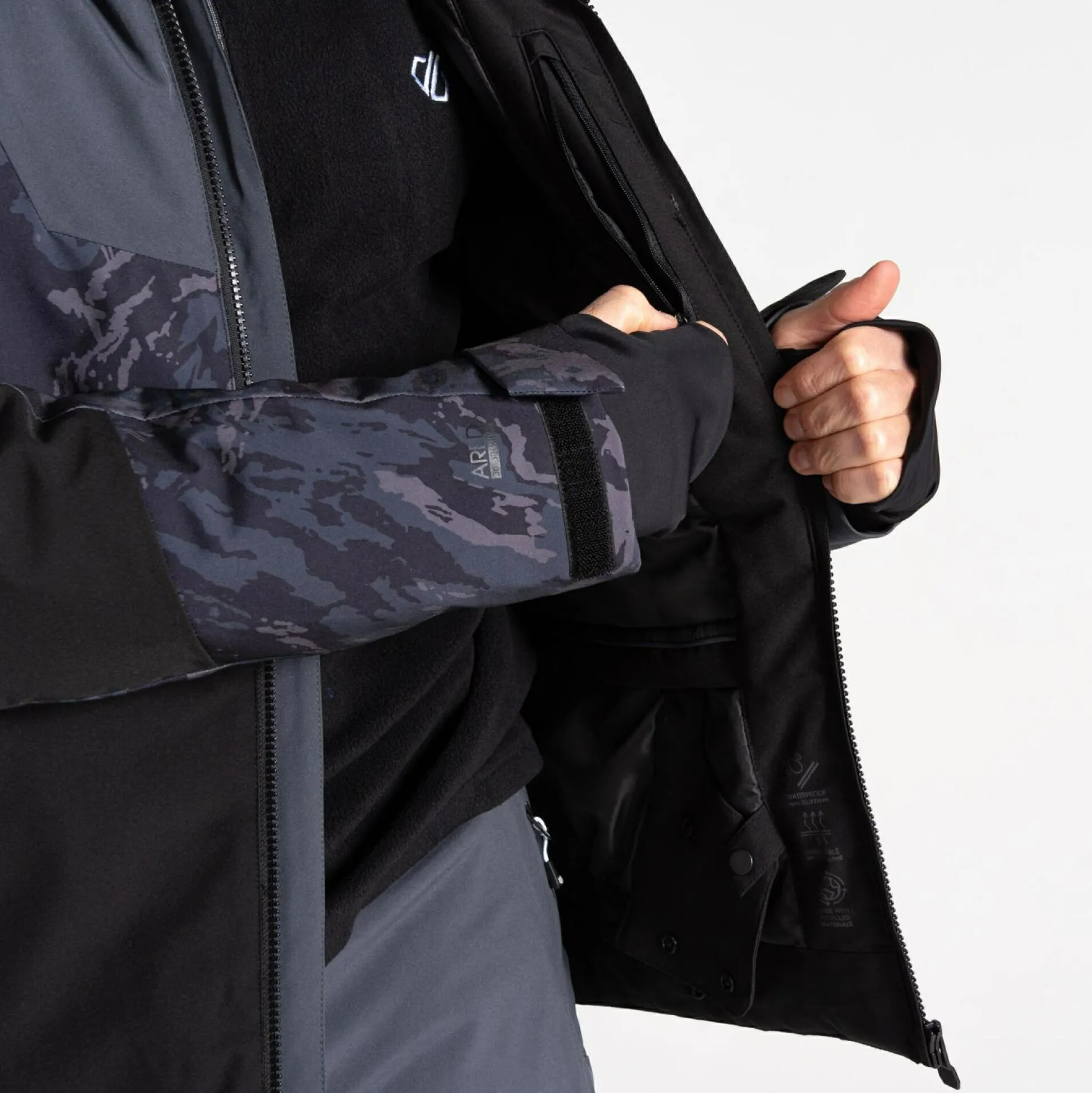 Dare 2b - Men's Baseplate II Ski Jacket | Black Grey