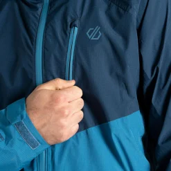 Dare 2b - Men's Breathe Out Waterproof Jacket | Bluesteel
