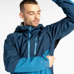 Dare 2b - Men's Breathe Out Waterproof Jacket | Bluesteel
