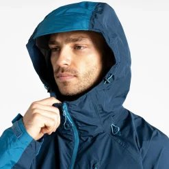 Dare 2b - Men's Breathe Out Waterproof Jacket | Bluesteel