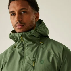 Dare 2b - Men's Breathe Out Waterproof Jacket | Olivine Green