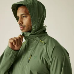 Dare 2b - Men's Breathe Out Waterproof Jacket | Olivine Green