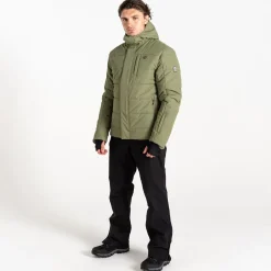 Dare 2b - Men's Camber Baffled Ski Jacket | Olivine Green