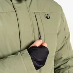 Dare 2b - Men's Camber Baffled Ski Jacket | Olivine Green