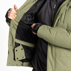 Dare 2b - Men's Camber Baffled Ski Jacket | Olivine Green