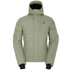 Dare 2b - Men's Camber Baffled Ski Jacket | Olivine Green