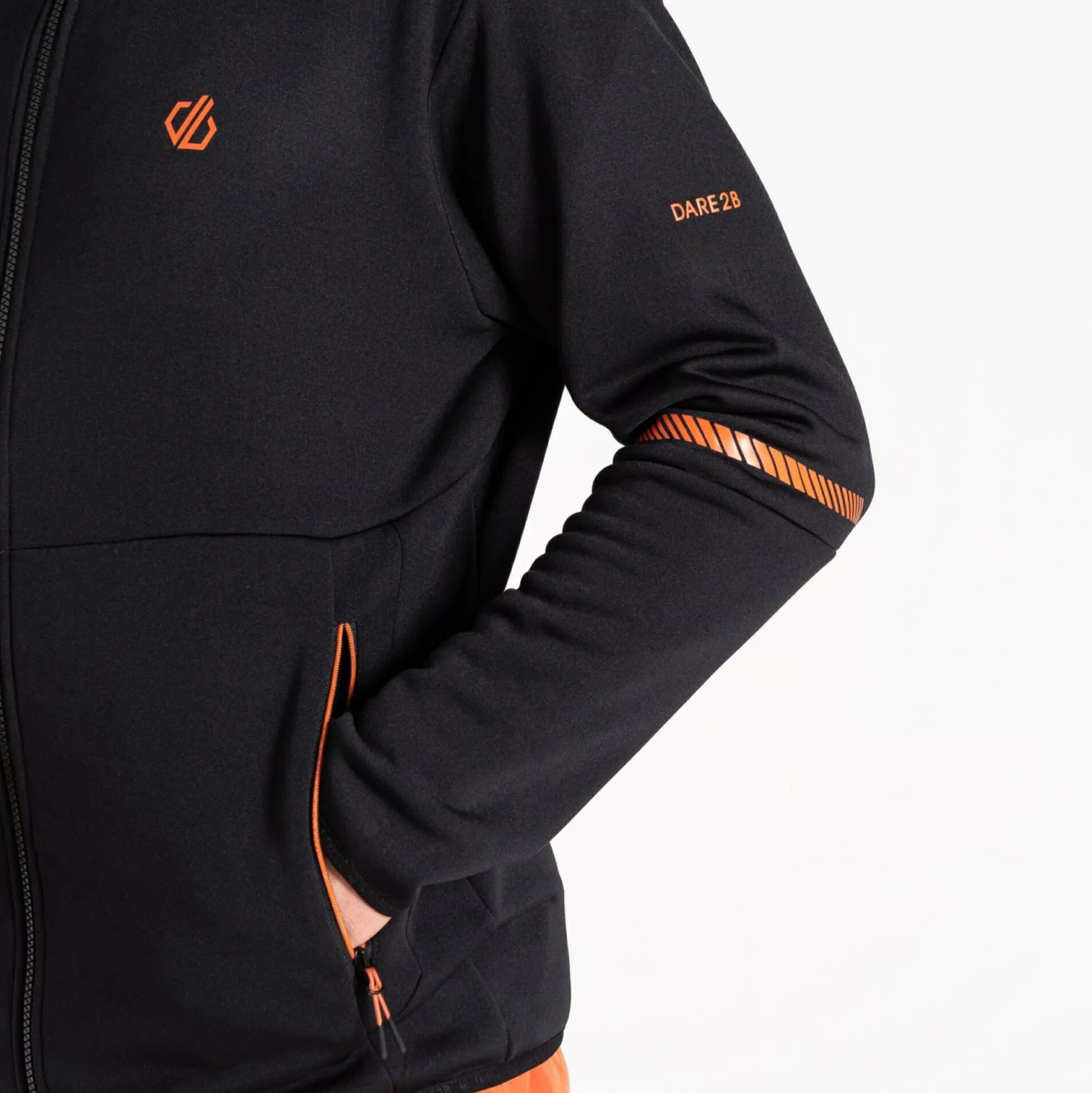 Dare 2b - Men's Camber Core Stretch Midlayer | Black