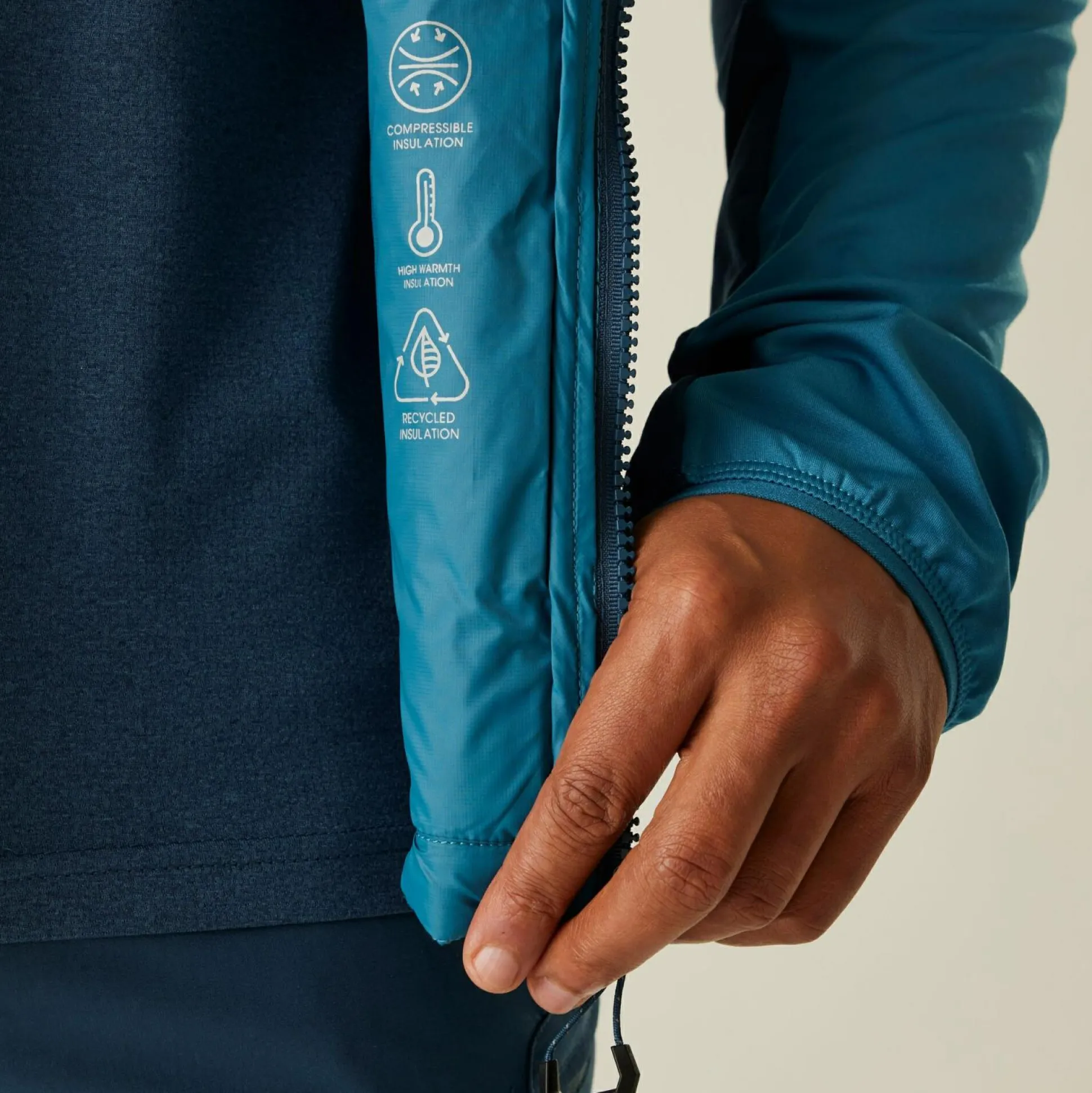 Dare 2b - Men's Descending II Hybrid Jacket | Moonlight Denim