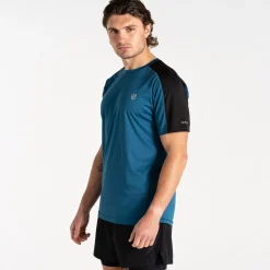 Dare 2b - Men's Discernible III T-shirt | Kingfisher Blue Black
