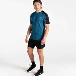 Dare 2b - Men's Discernible III T-shirt | Kingfisher Blue Black