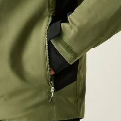 Dare 2b - Men's Eagle II Ski Jacket | Black Olivine Green