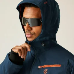 Dare 2b - Men's Eagle II Ski Jacket | Moonlight Denim Orange