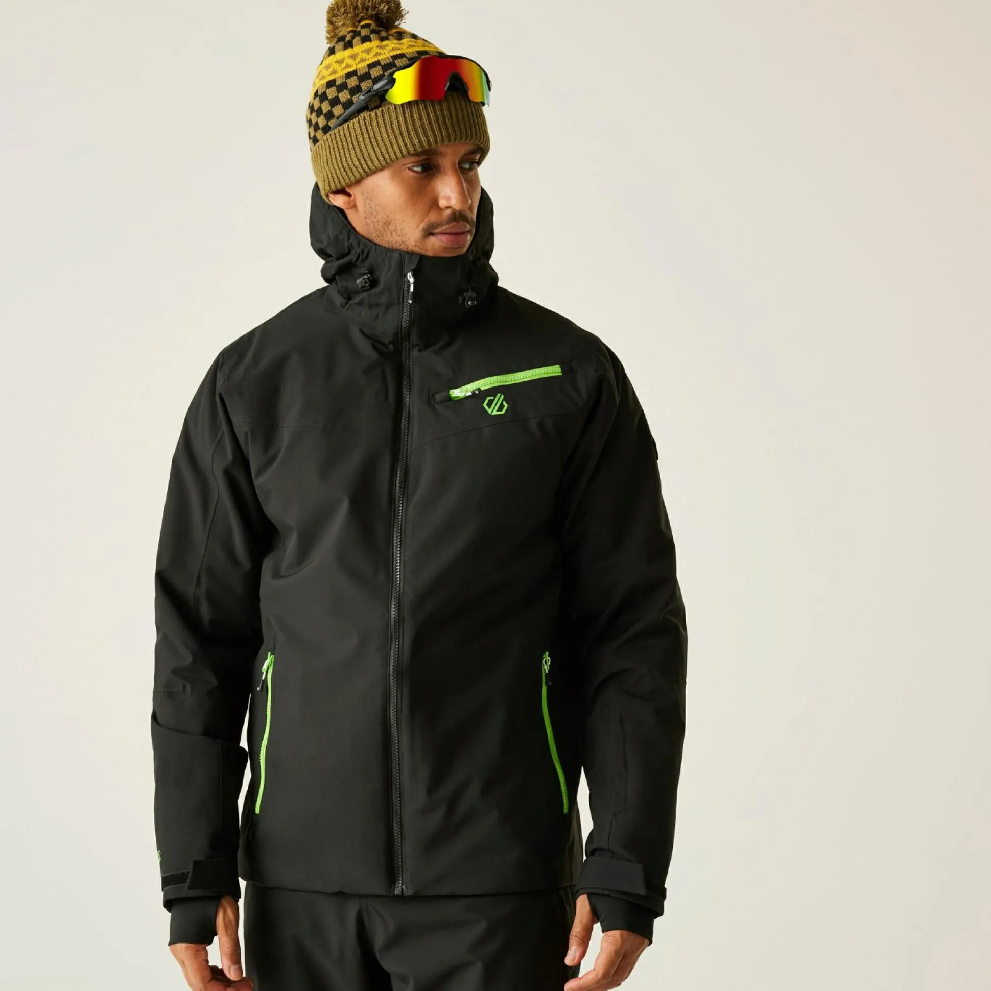 Dare 2b - Men's Eagle II Ski Jacket | Black Green