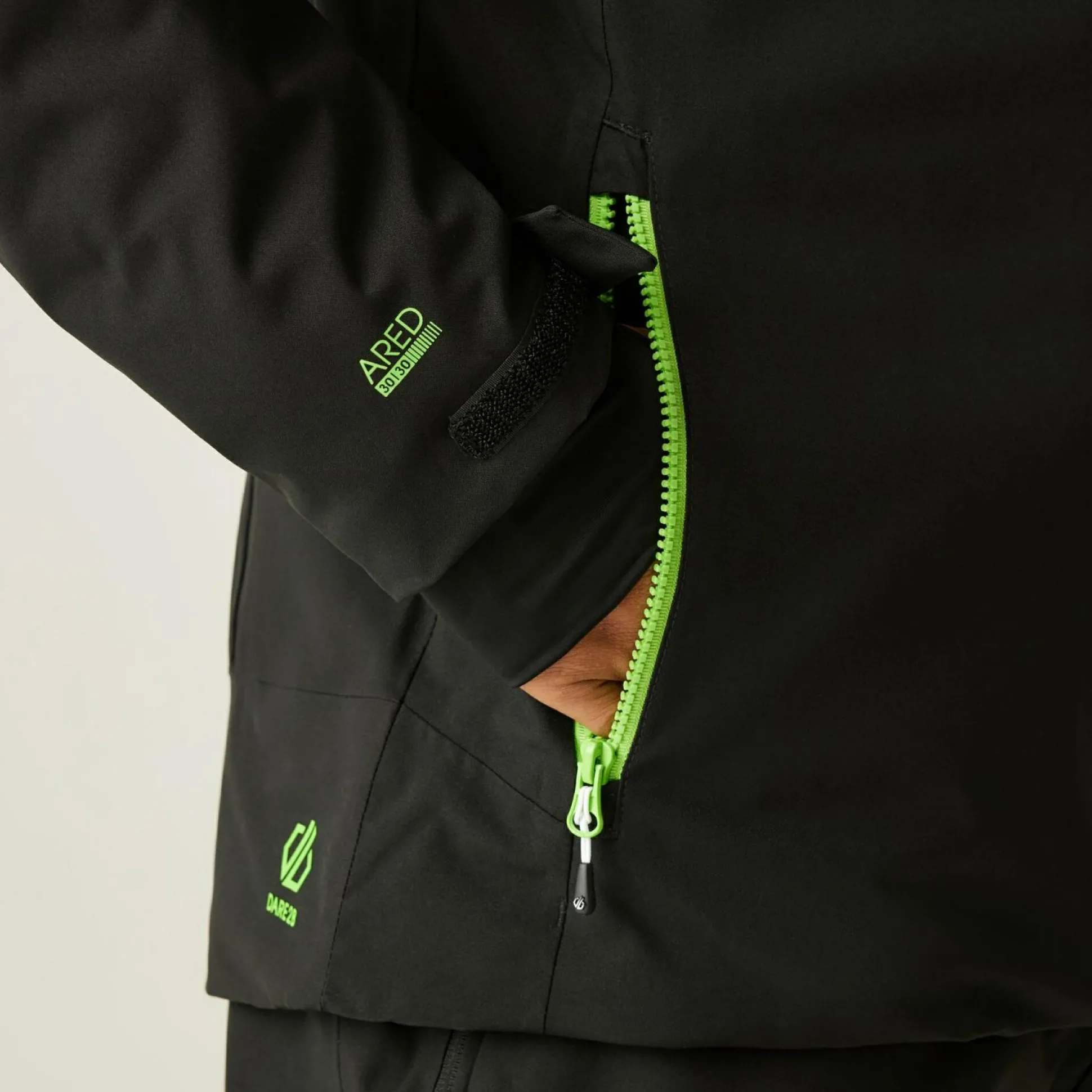 Dare 2b - Men's Eagle II Ski Jacket | Black Green