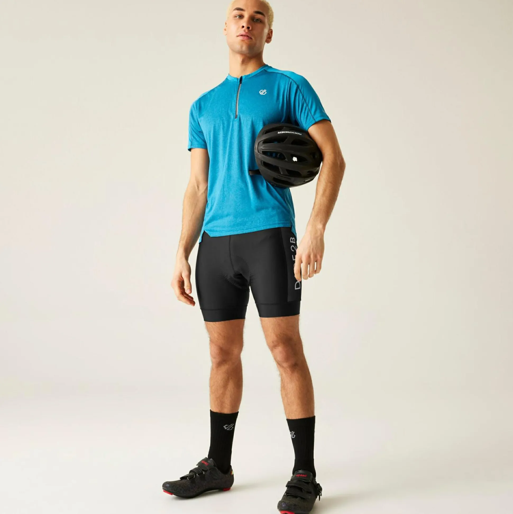 Dare 2b - Men's Ecliptic II Reflective Cycling Shorts | Black