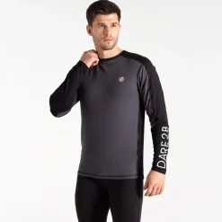 Dare 2b - Men's Exchange Base Layer Top | Black Grey