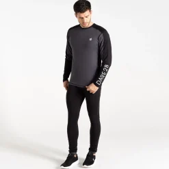 Dare 2b - Men's Exchange Base Layer Top | Black Grey