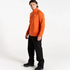 Dare 2b - Men's Freethink II Half Zip Fleece | Orange Rust