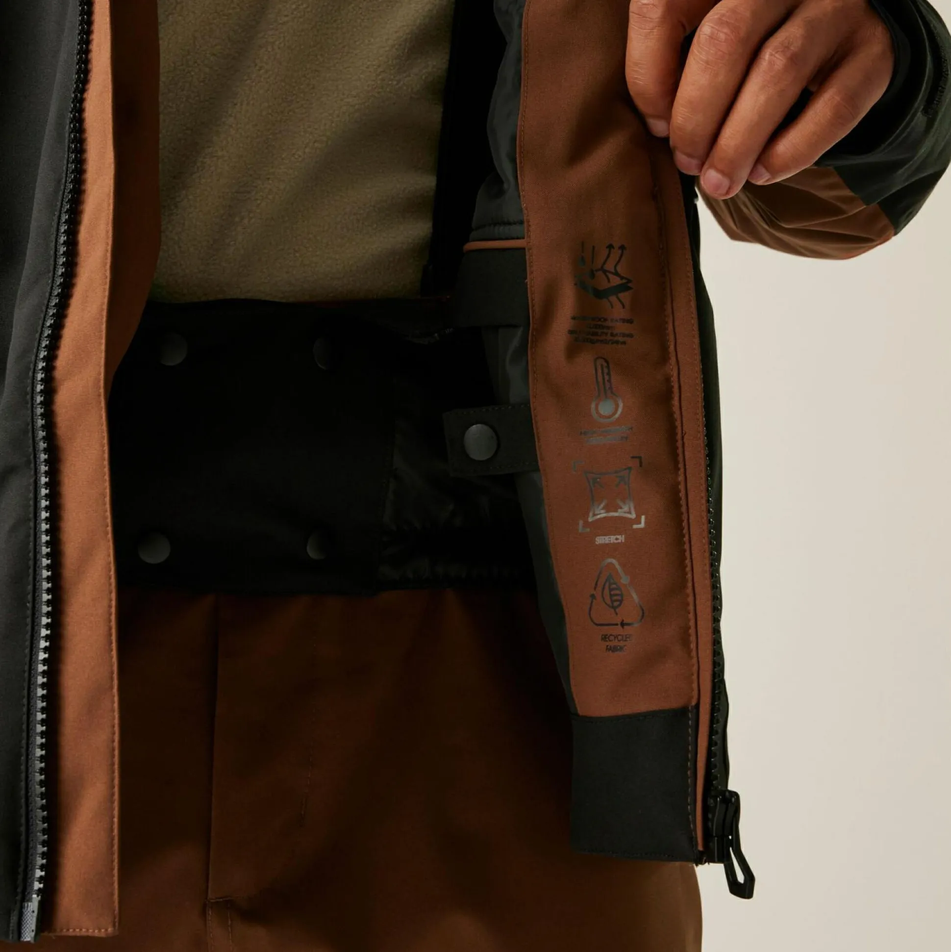 Dare 2b - Men's Halfpipe III Ski Jacket | Dark Brown