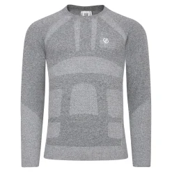 Dare 2b - Men's In The Zone II Long Sleeved Base Layer Top | Charcoal Grey Marl