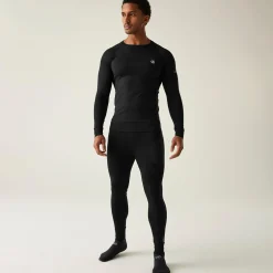 Dare 2b - Men's In The Zone II Long Sleeved Base Layer Top | Black