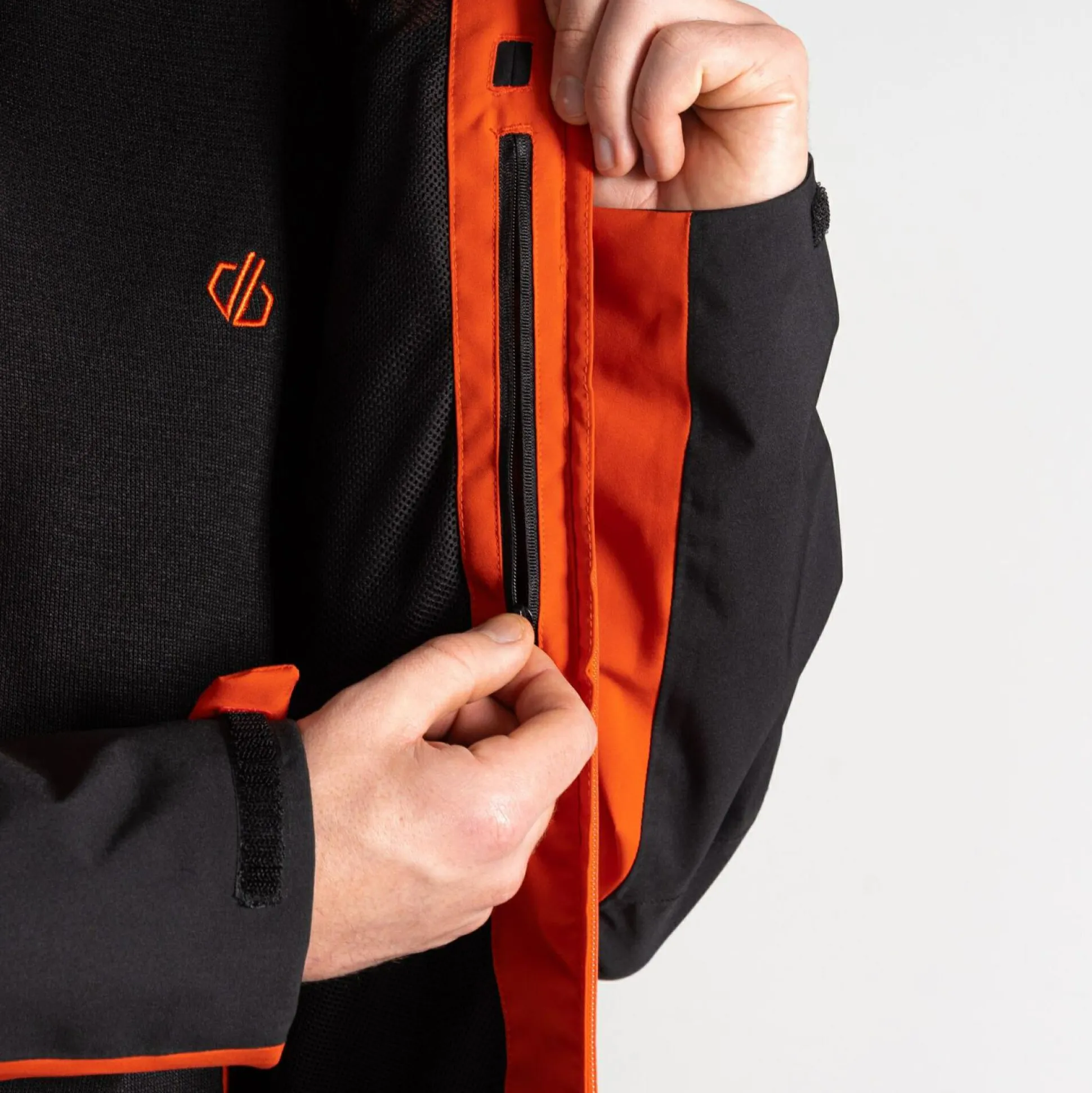 Dare 2b - Men's Mountain Series Waterproof Jacket | Cinnamon Black