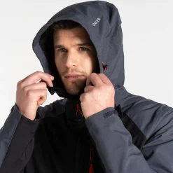 Dare 2b - Men's Mountain Series Waterproof Jacket | Black Ebony Grey