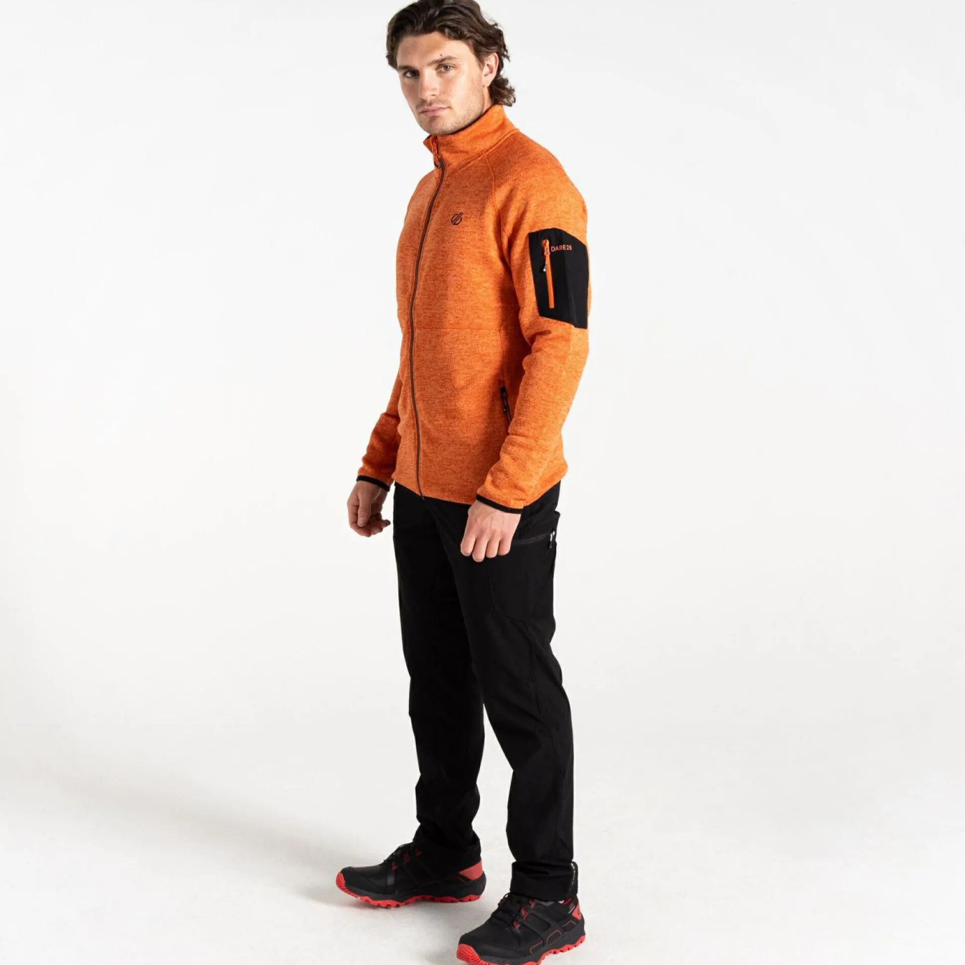 Dare 2b - Men's Mountain Series Thermal Fleece | Orange Rust