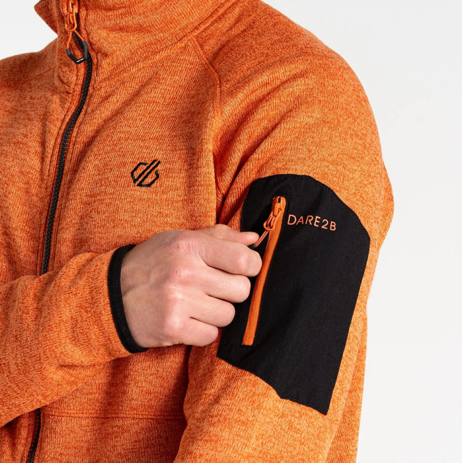 Dare 2b - Men's Mountain Series Thermal Fleece | Orange Rust