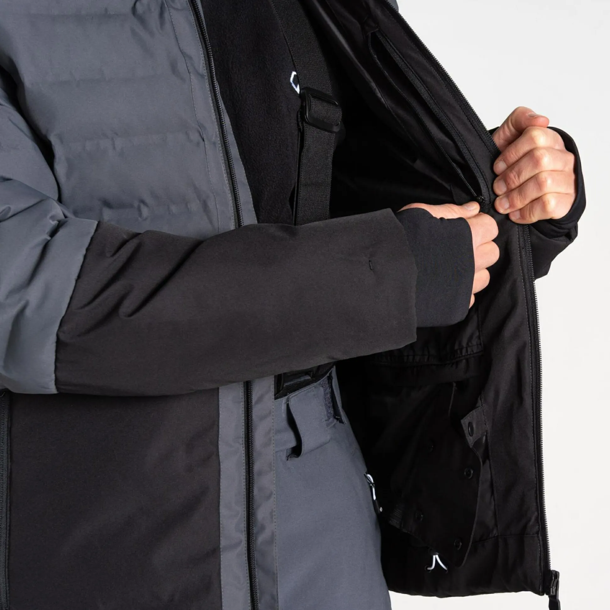 Dare 2b - Men's Ollie II Ski Jacket | Black Grey