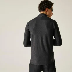 Dare 2b - Men's Power Up II Lightweight Jersey | Black Marl