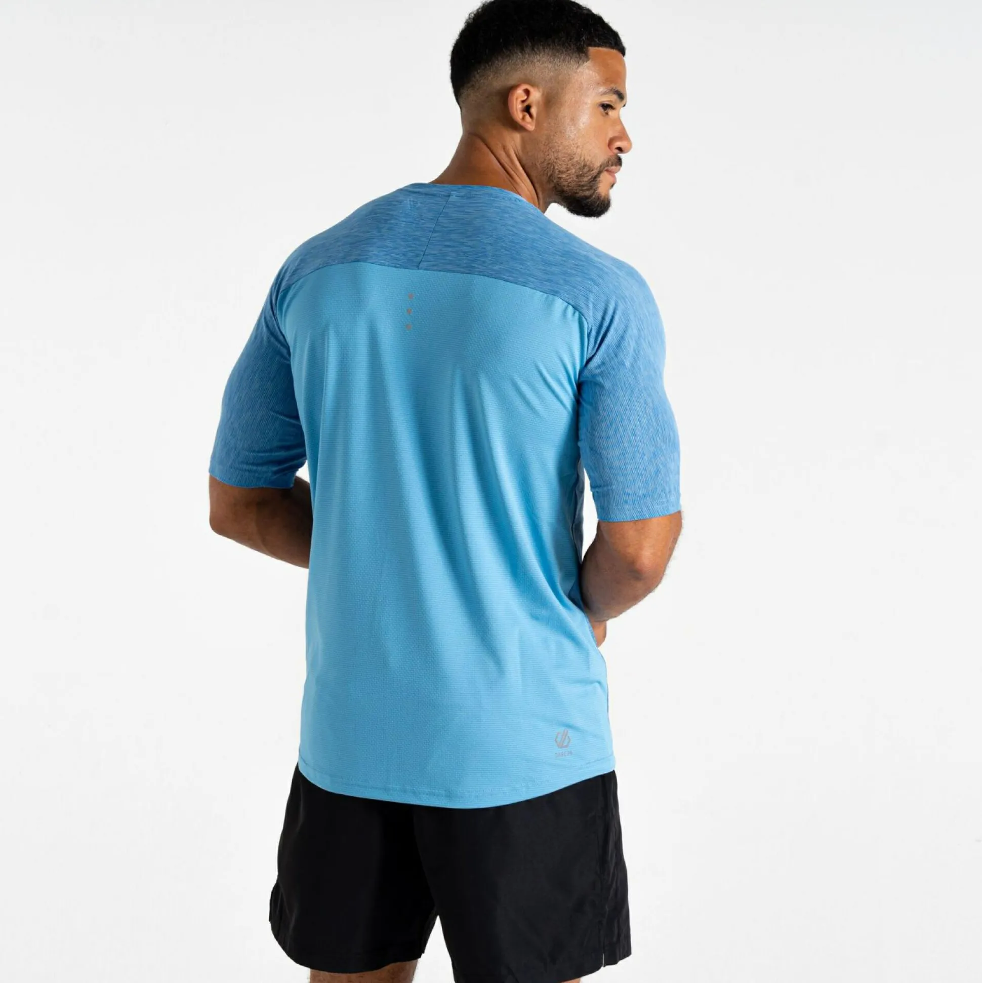 Dare 2b - Men's Power Up T-Shirt | Heritage Blue Marl