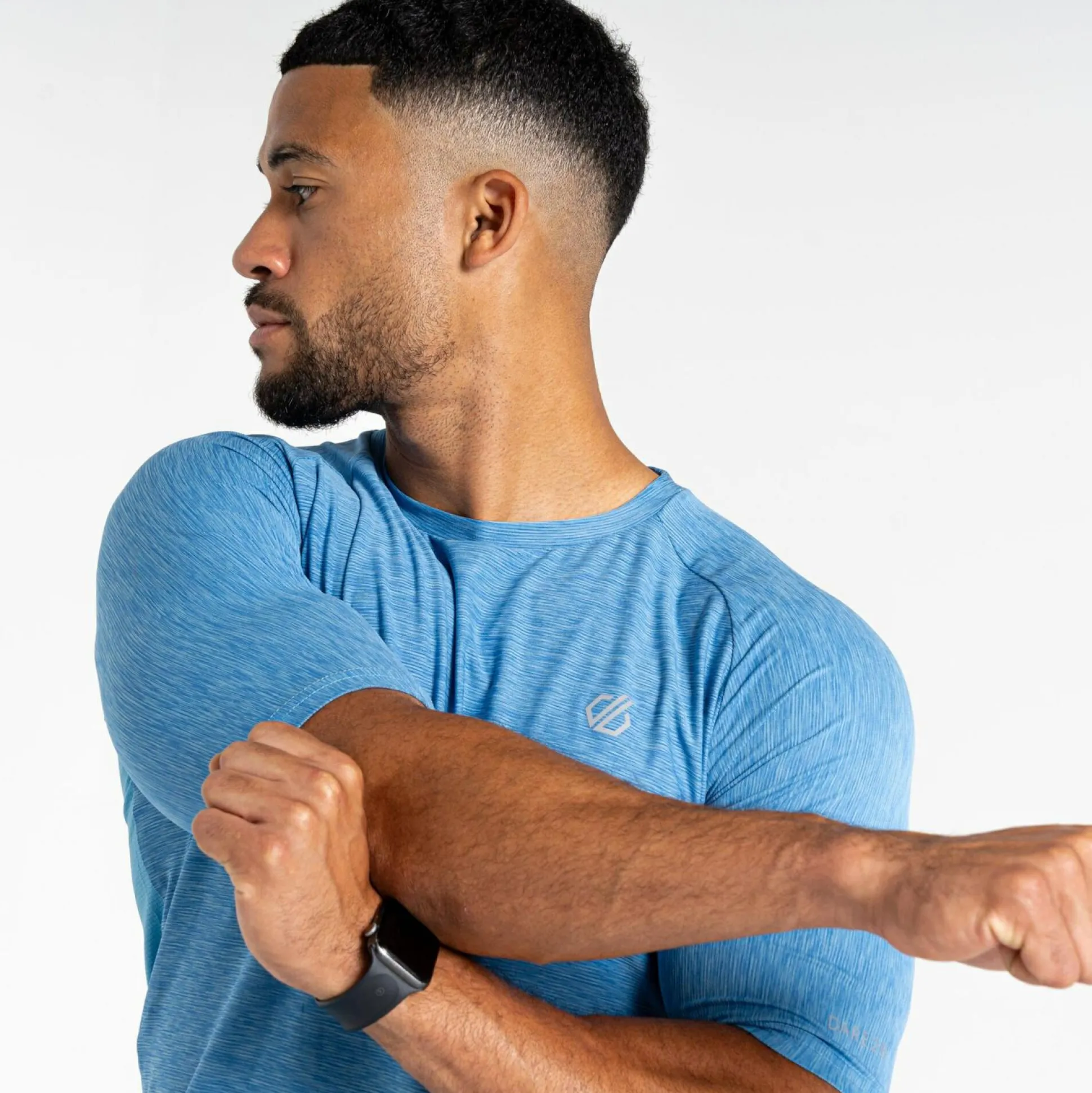 Dare 2b - Men's Power Up T-Shirt | Heritage Blue Marl