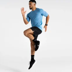 Dare 2b - Men's Power Up T-Shirt | Heritage Blue Marl