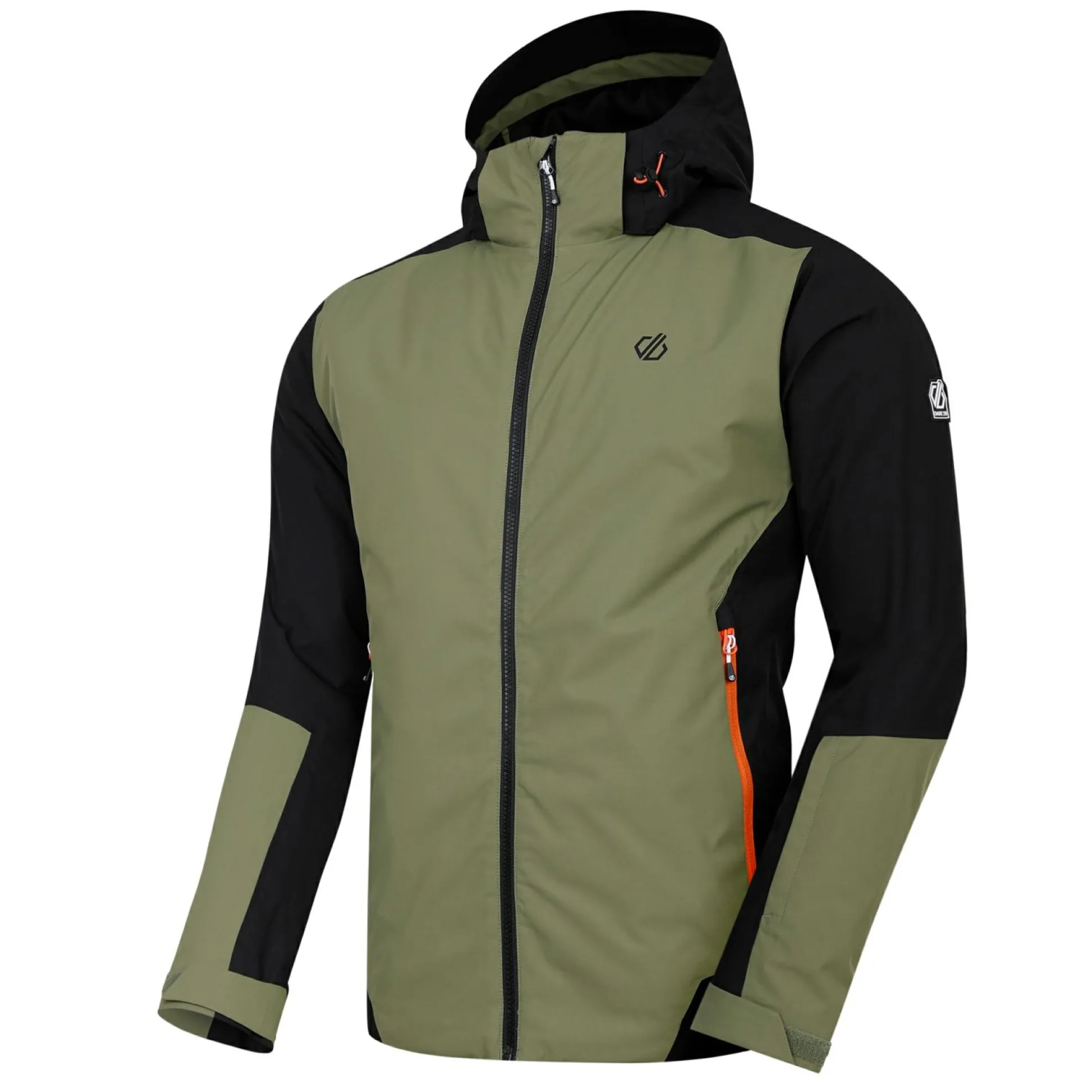 Dare 2b - Men's Precision II Ski Jacket | Black Olivine Green