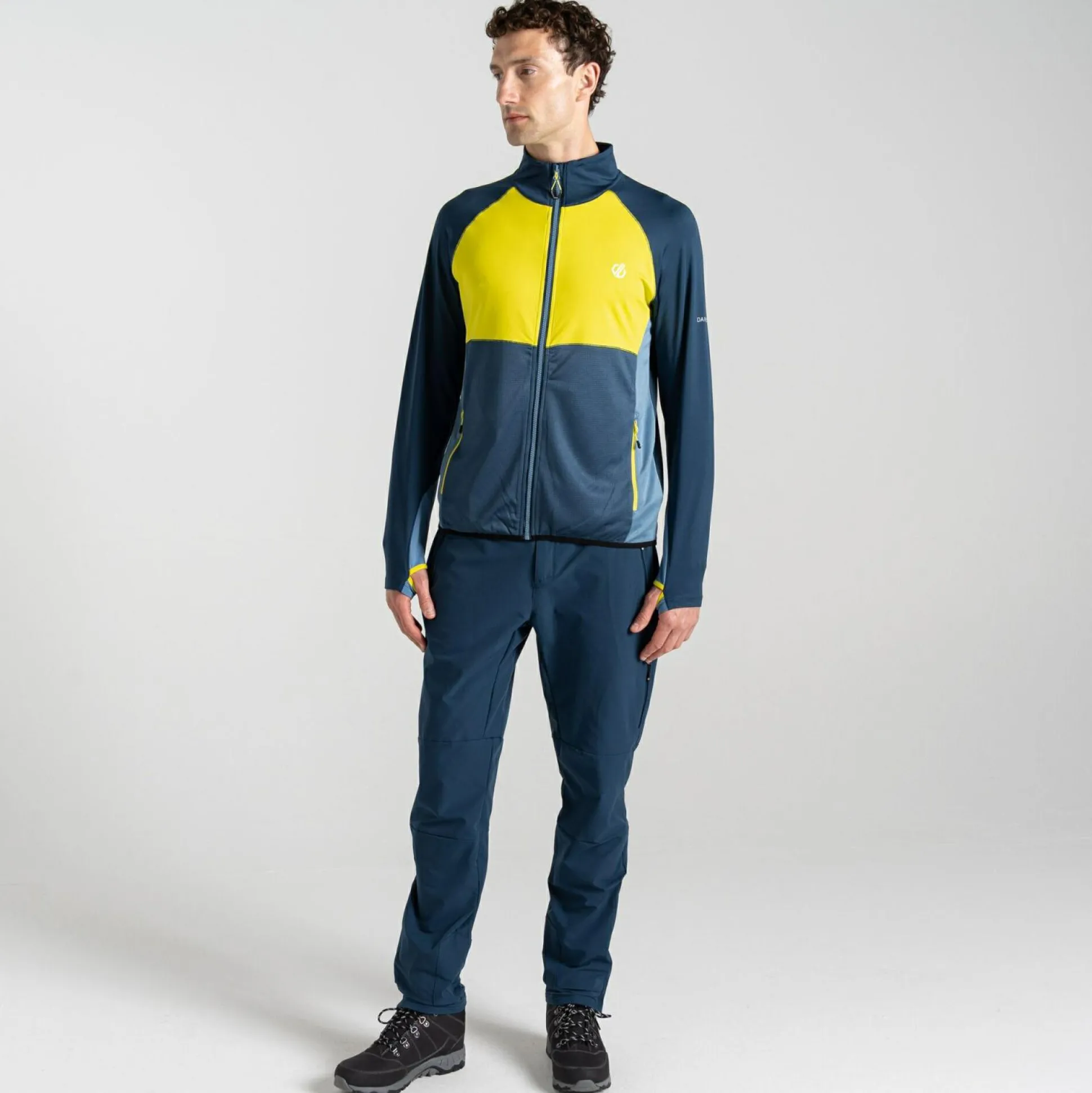 Dare 2b - Men's Substratum II Core Stretch Midlayer | Yellow Moonlight Denim