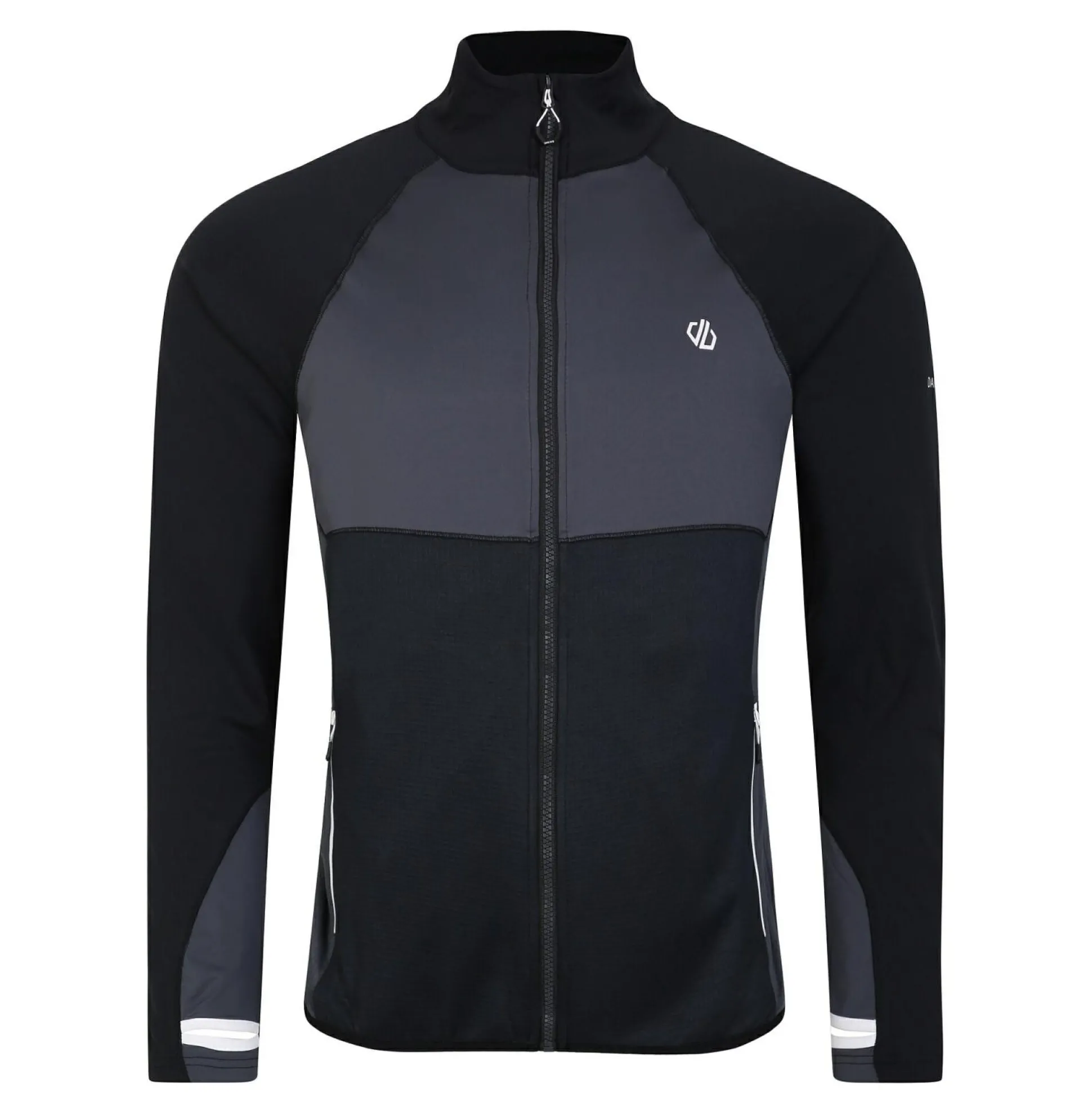 Dare 2b - Men's Substratum II Core Stretch Midlayer | Black Ebony Grey