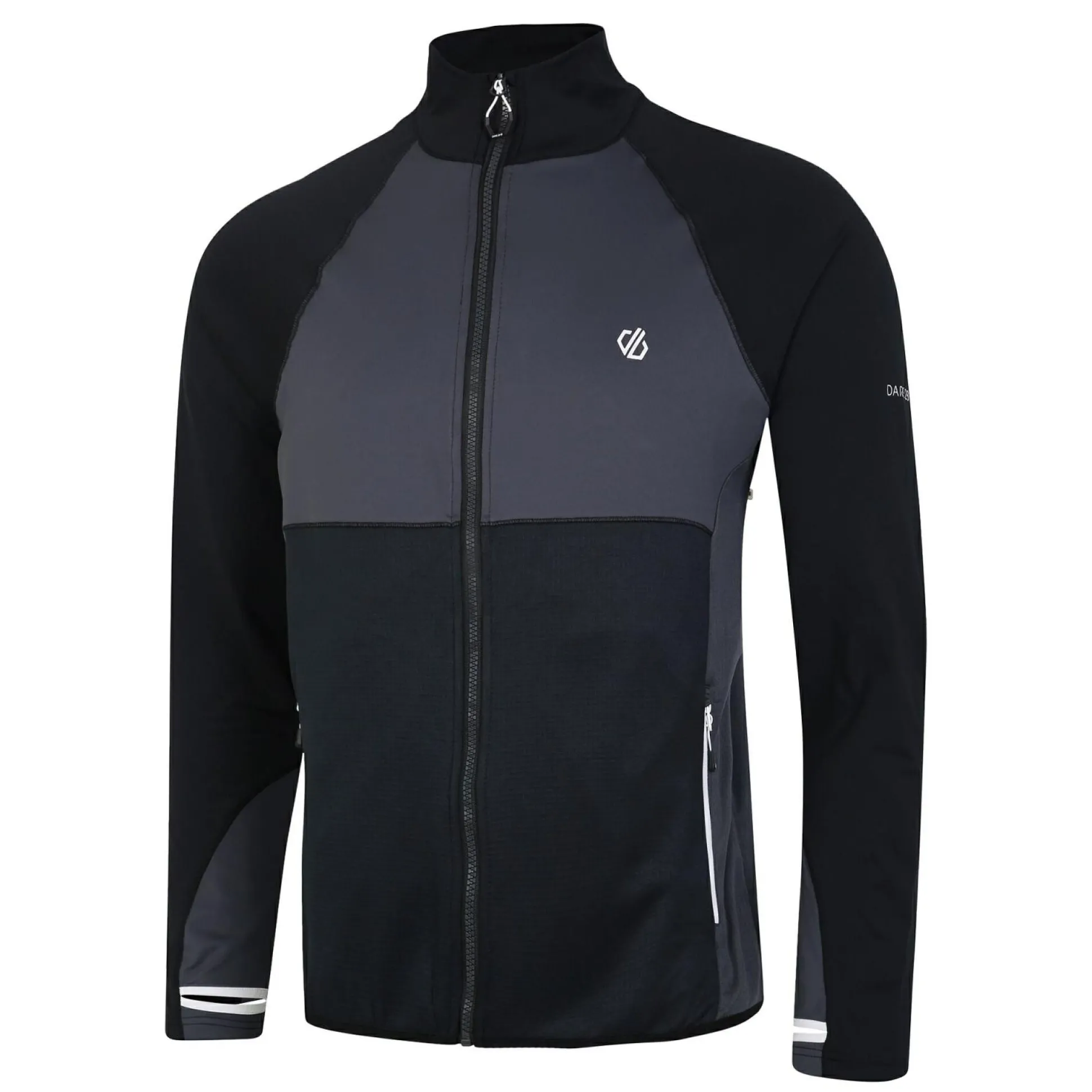 Dare 2b - Men's Substratum II Core Stretch Midlayer | Black Ebony Grey