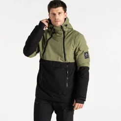 Dare 2b - Men's T-Bar Overhead Ski Jacket | Olivine Green Black