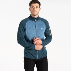 Dare 2b - Men's Torrek Mountain Zip Through Fleece | Moonlight Denim Yellow